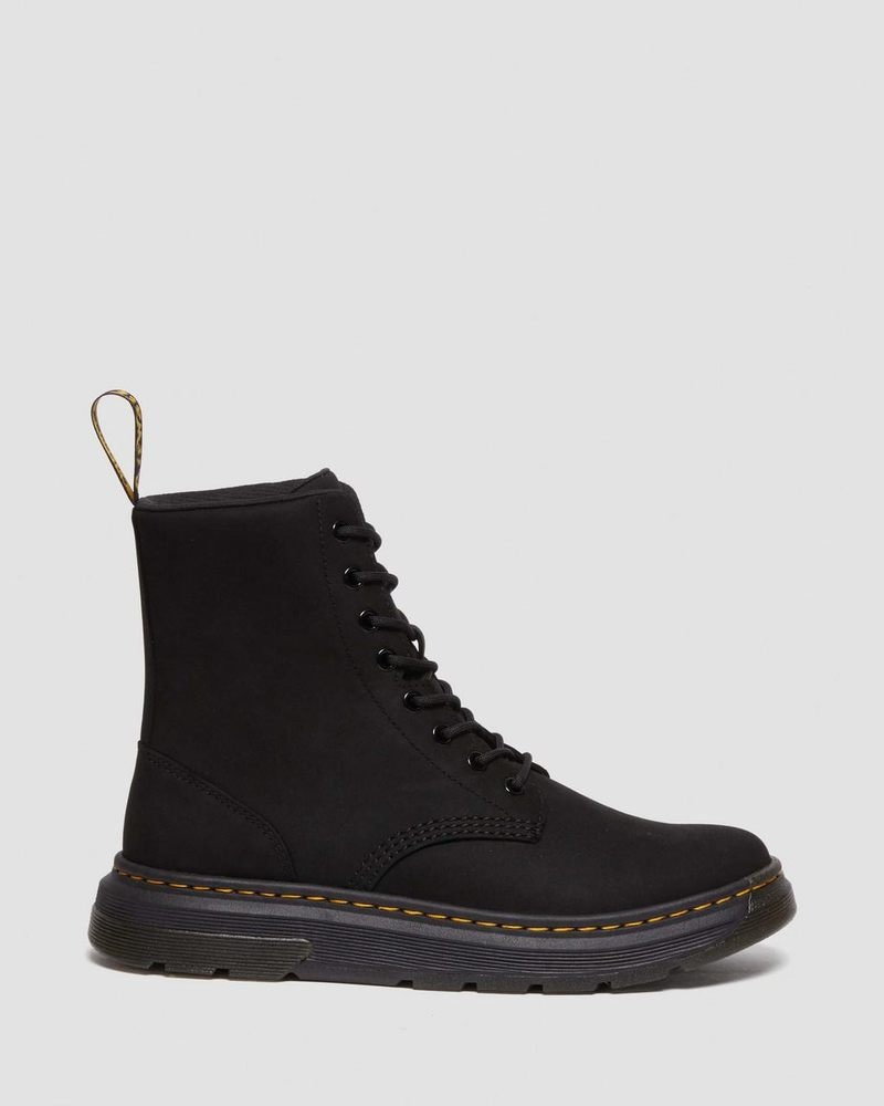 Dr Doc Martens Crewson Nubuck Cuero Everyday Boots (Buffbuck) | TT80-W9RK