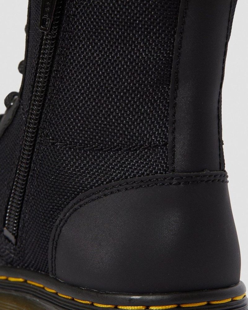 Dr Doc Martens Junior Combs Extra Tough Poly Casuales Boots (Extra Tough 50/50+Rubbery) Negros | MY06-E0XG