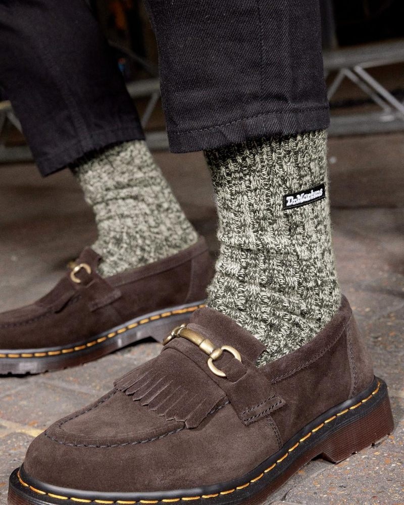 Dr Doc Martens Merino Organic Algodon Blend Socks (Organic Algodon Blend) Ecru | OQ35-Y3KM