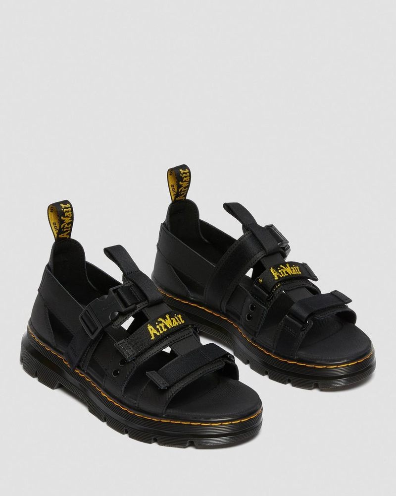 Dr Doc Martens Pearson Webbing Sandals (Element+Webbing) Negros | PA26-I2IC