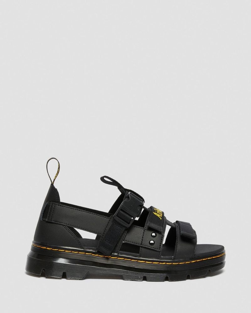 Dr Doc Martens Pearson Webbing Sandals (Element+Webbing) Negros | PA26-I2IC