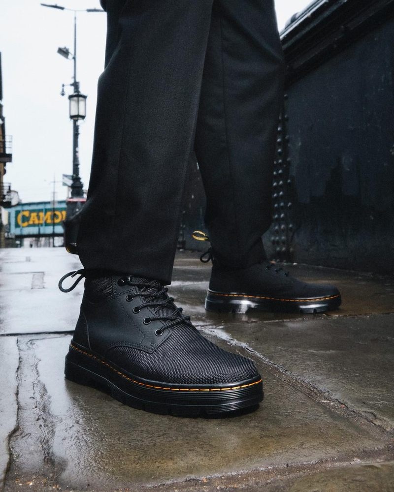 Dr Doc Martens Rakim Utility Chukka Boots Negros | MA08-H1ZQ