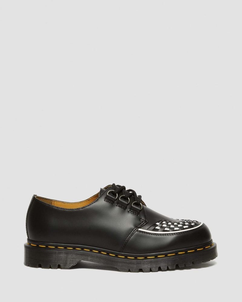 Dr Doc Martens Ramsey Smooth Cuero Creepers (Smooth Cuero) Negros | BZ42-N4UK