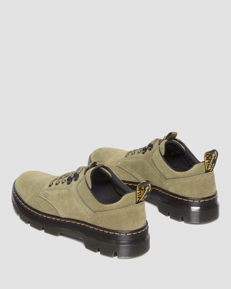 Dr Doc Martens Reeder Gamuza Utility Shoes (E.H.Gamuza) Verde Oliva | AY50-X8GC