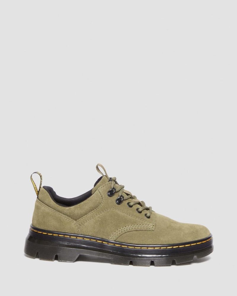 Dr Doc Martens Reeder Gamuza Utility Shoes (E.H.Gamuza) Verde Oliva | AY50-X8GC