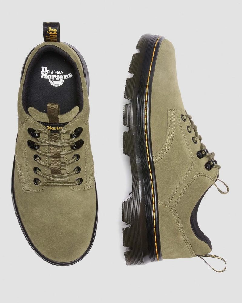 Dr Doc Martens Reeder Gamuza Utility Shoes (E.H.Gamuza) Verde Oliva | AY50-X8GC