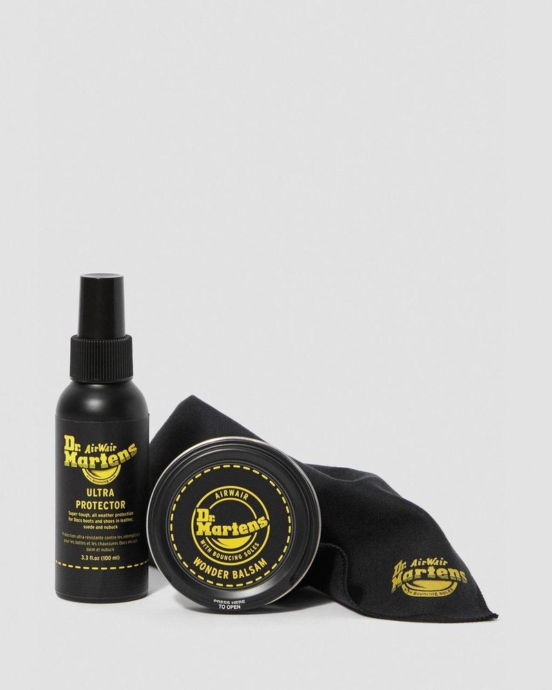 Dr Doc Martens Shoecare Kit Negros | LE37-C1ZN