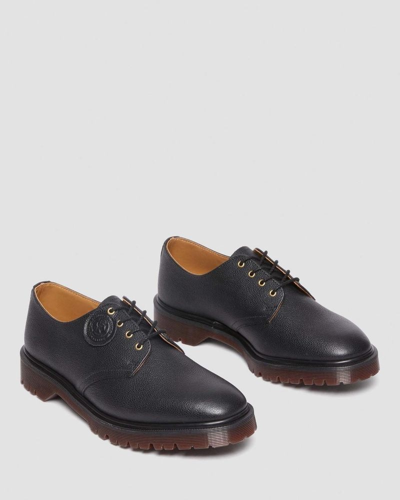 Dr Doc Martens Smiths Westminster Cuero Vestido Shoes (Westminster) Negros | MC24-J1AW