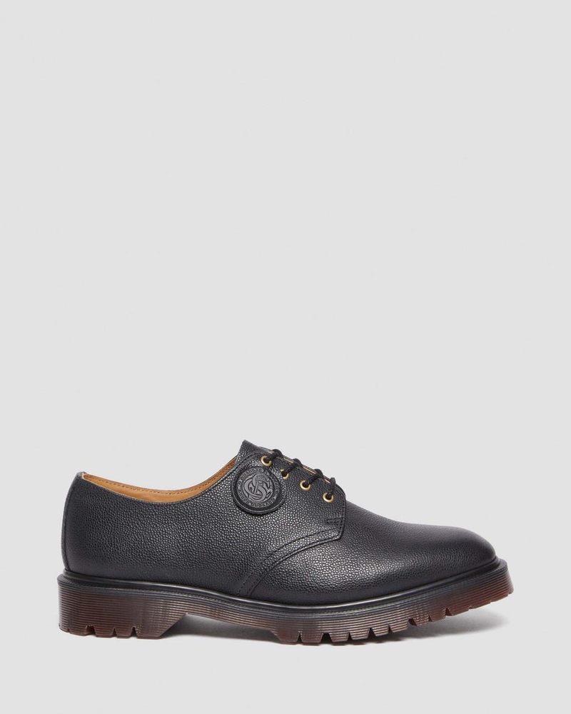 Dr Doc Martens Smiths Westminster Cuero Vestido Shoes (Westminster) Negros | MC24-J1AW