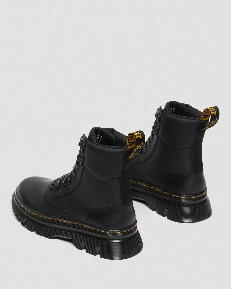 Dr Doc Martens Tarik Wyoming Cuero Utility Boots (Wyoming) Negros | KV66-O1FV