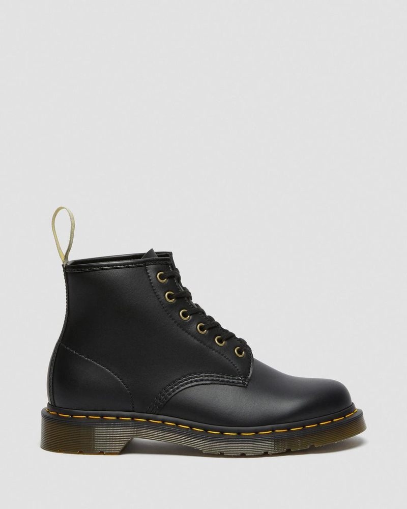 Dr Doc Martens Vegan 101 Felix Ankle Boots (Felix Rub Off) Negros | UT62-N1IL