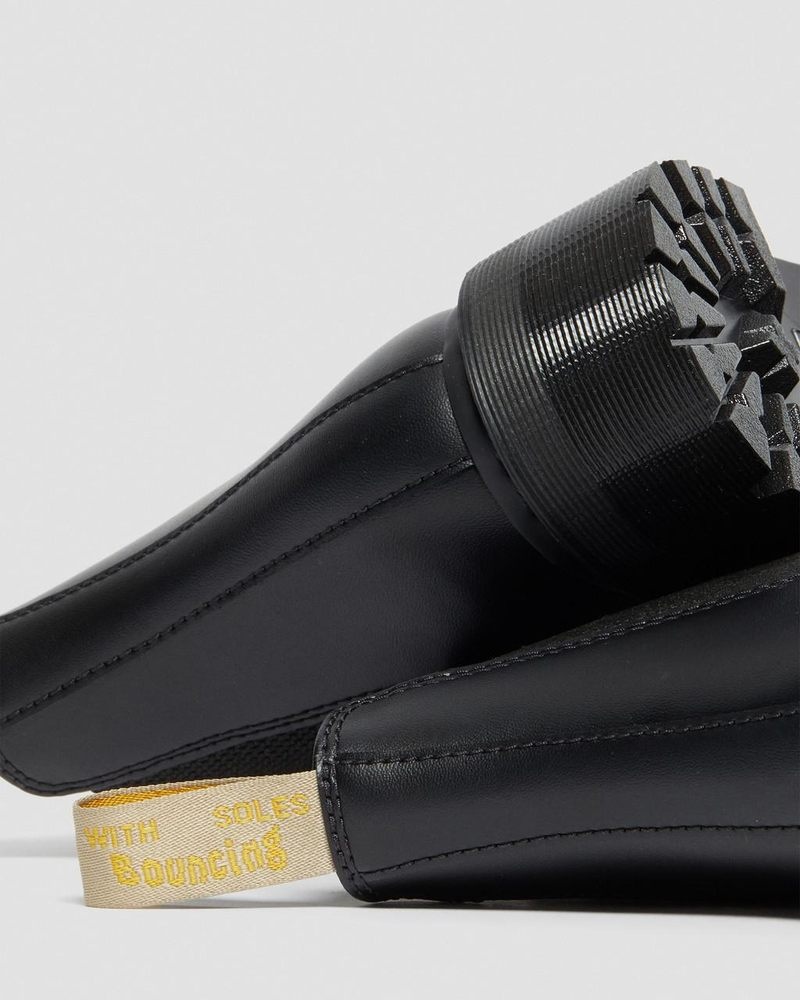 Dr Doc Martens Vegan 2976 Felix Plataforma Chelsea Boots (Felix Rub Off) Negros | GI41-E0WW