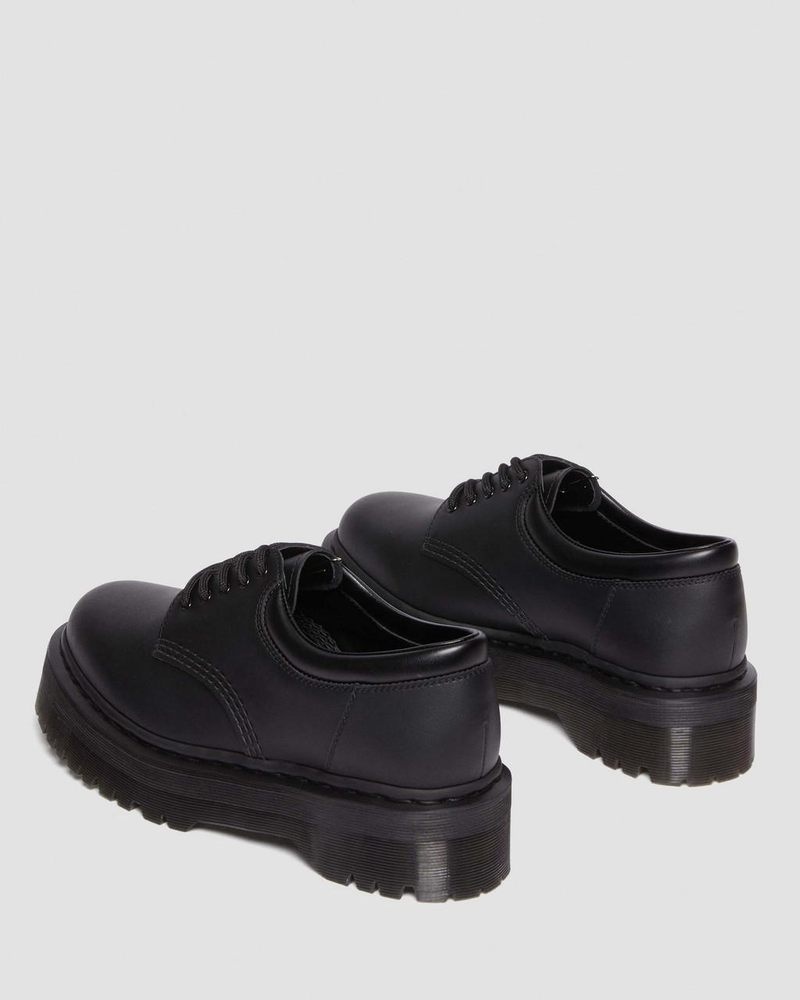 Dr Doc Martens Vegan 8053 Felix Plataforma Casuales Shoes (Felix Rub Off) Negros | BW81-O3JL