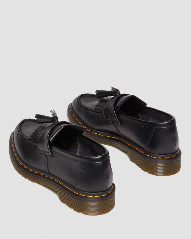 Dr Doc Martens Vegan Adrian Felix Tassel Loafers (Felix Rub Off) Negros | ST75-F0VC