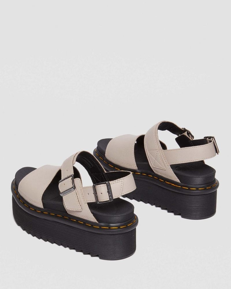 Dr Doc Martens Voss Pisa Cuero Plataforma Sandals (Pisa) | ES83-Z9AT