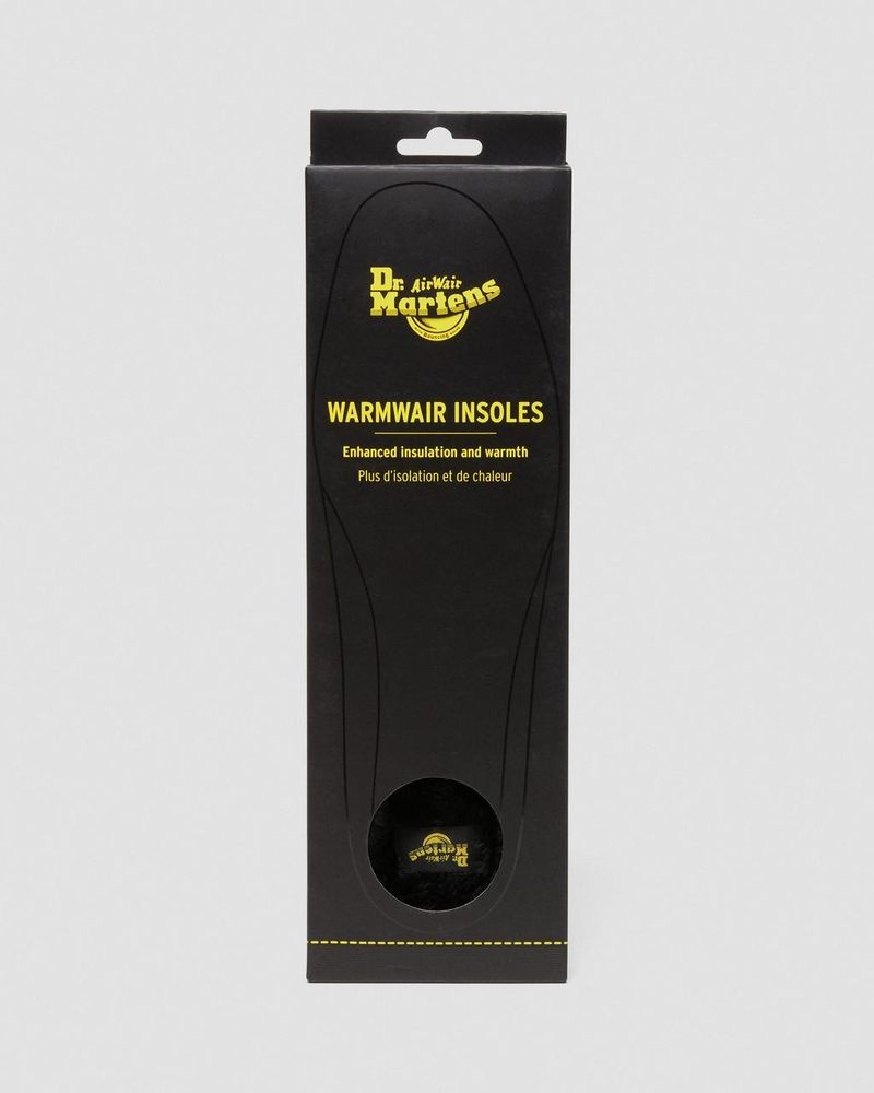 Dr Doc Martens Warmwair Shoe Insoles (Lux Faux+Hefty) Negros | YF29-T3ME