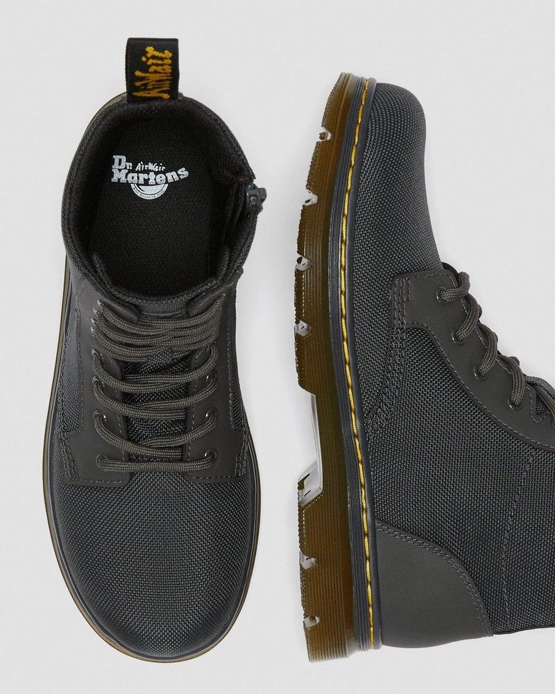 Tienda Online Botas Dr Doc Martens Ninos Youth Combs Extra Tough Poly Casuales Boots Extra Tough 50 50 Rubbery Charcoal